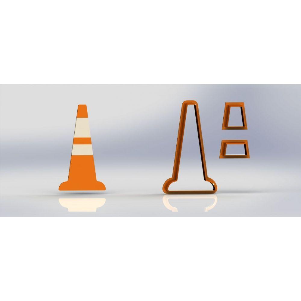 Cortador Kit Carros 5 Modelos Mod 1 Tamanho 4cm - 4