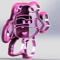 Cortador Kit Super Wings 4 Modelos Tamanho 5,5cm - 9