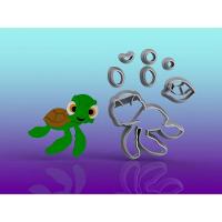 Cortador Kit Procurando Nemo 3 Modelos Tamanho 5cm - 10