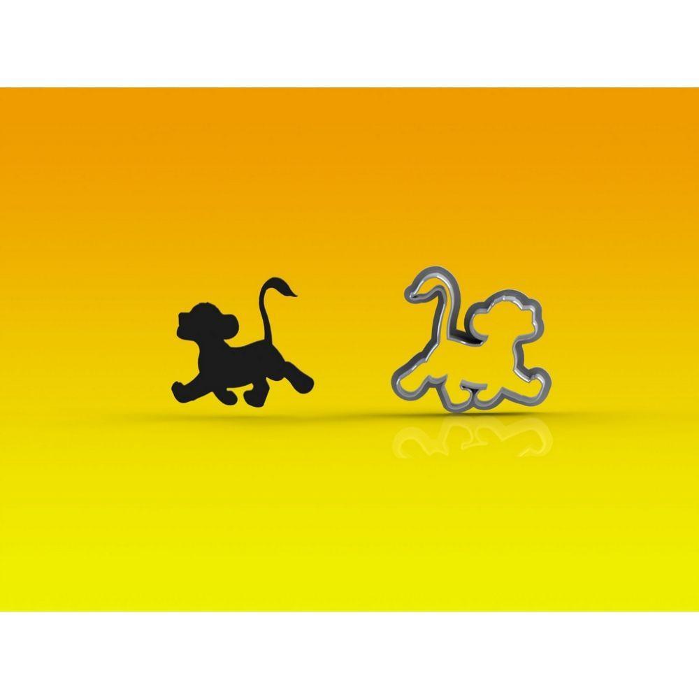 Cortador Kit Rei Leão 4 Personagens Tamanho 5cm - 4