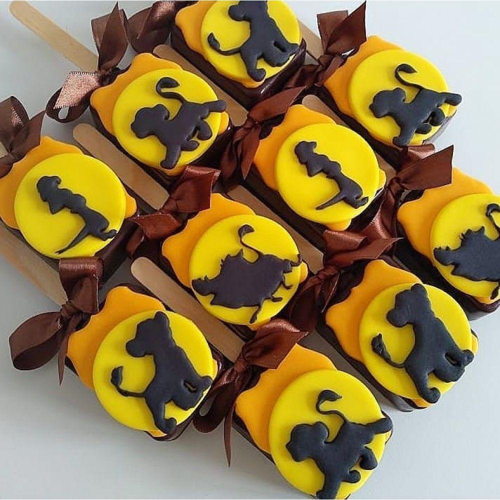 Cortador Kit Rei Leão 4 Personagens Tamanho 5cm - 6