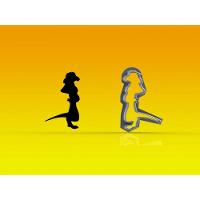 Cortador Kit Rei Leão 4 Personagens Tamanho 5cm