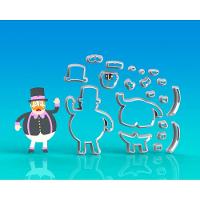 Cortador Mundo Bita Bita Modular Tamanho 8cm - 1