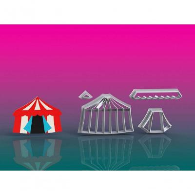 Cortador Circo Tenda Modular Tamanho 5Cm