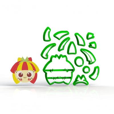 Cortador Sítio Do Pica Pau Amarelo - Emília Tamanho 5 Cm