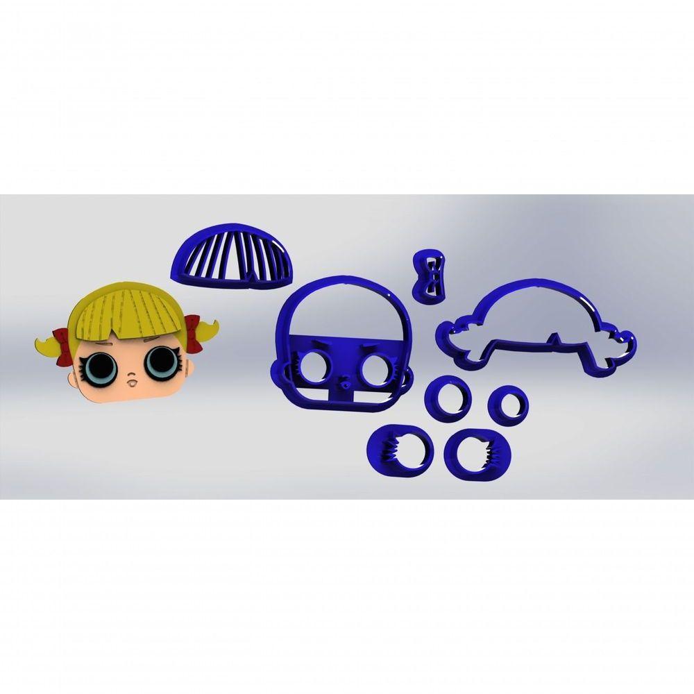 Cortador Kit Surprise 4 Modelos Modulares E Logo Tamanho 6Cm - 4