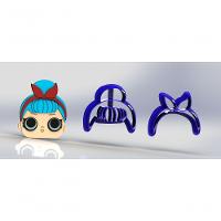 Cortador Kit Surprise 4 Modelos Modulares E Logo Tamanho 6Cm - 6