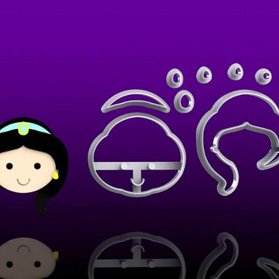 Cortador Aladdin (Aladin) Prinseca Jasmine Tamanho 5cm