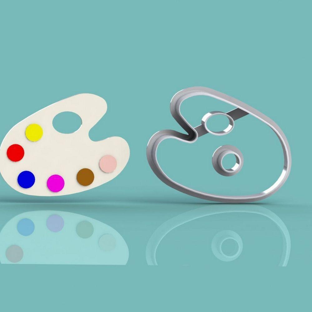 Cortador Kit Aquarela 3 Modelos Tamanho 6Cm - 3