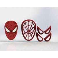 Cortador Kit Homem Aranha Com 4 Modelos Modulares 5Cm - 9