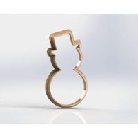 Cortador Natal Boneco De Neve Tamanho 7Cm - 1