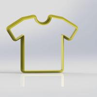 Cortador Camiseta Mod 2 Tamanho 4Cm - 1