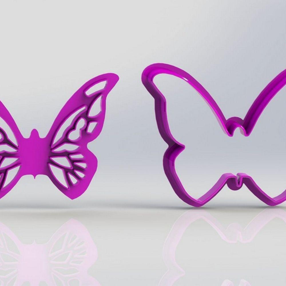 Cortador Borboleta Mod 1 Tamanho 6Cm - 1
