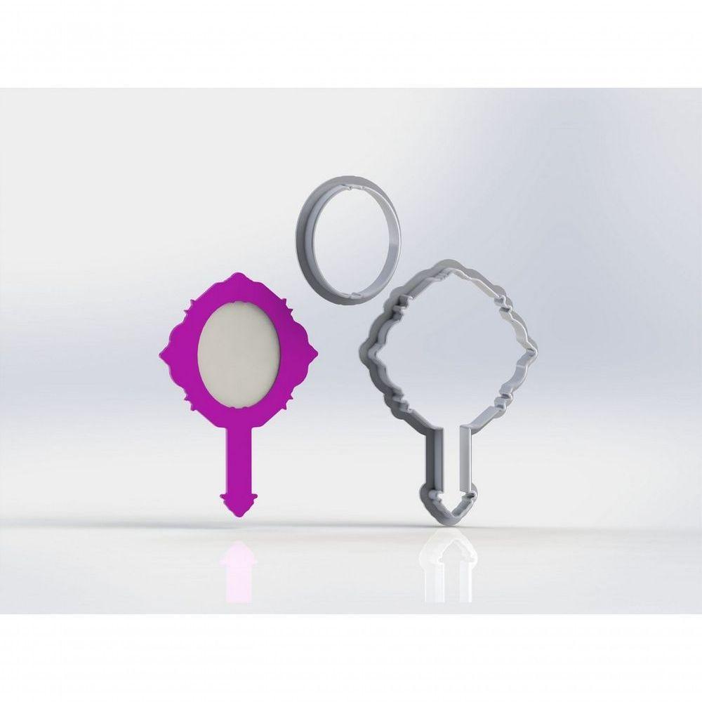 Cortador Kit Princesa Tiana Modular Tamanho 6Cm - 4