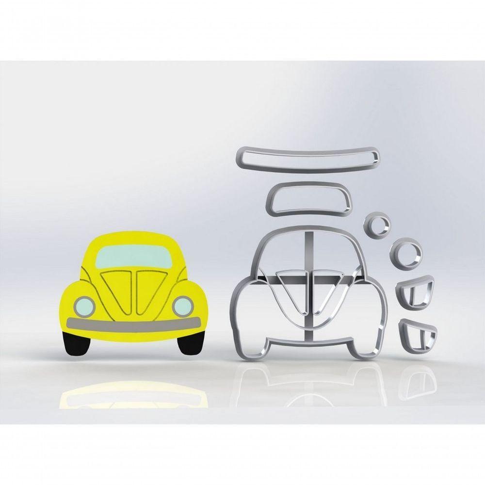 Cortador Fusca Modular Tamanho 6 Cm - 2