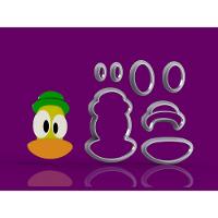 Cortador Kit Pocoyo 6 Modelos Modulares Tamanho 5Cm - 11