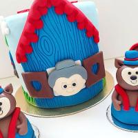 Cortador Kit Chapeuzinho Vermelho 3 Modelos Tamanho 5Cm - 5