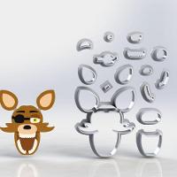 Cortador Kit Animatronics Five Nights At Freddy´S Fnaf 6Cm - 2