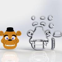 Cortador Kit Animatronics Five Nights At Freddy´S Fnaf 6Cm - 3