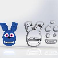 Cortador Animatronics Five Nights At Freddy´S Fnaf Bon Bon - 1