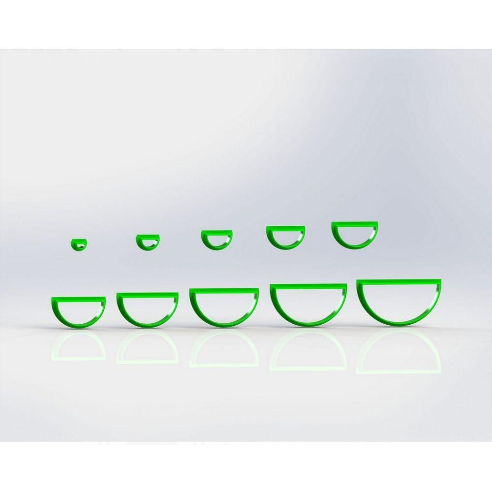 Cortador Polymer Clay (Mod 10) Tamanho 0,5 Cm - 1