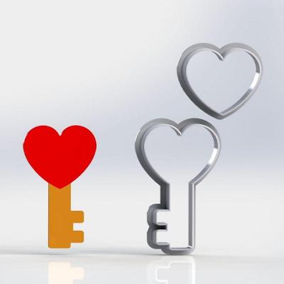 Cortador Dia Dos Namorados Chave Tamanho 5Cm