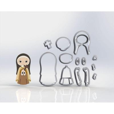 Cortador Santa Terezinha Cute Modular Tamanho 7 Cm