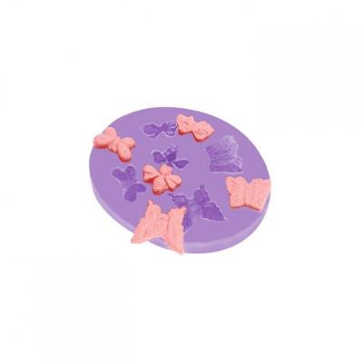 Molde Silicone Mini Borboletas Jardim Bosque Floresta