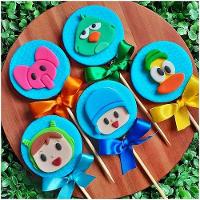 Cortador Kit Pocoyo - 6 Modelos Modulares Tamanho 6 Cm - 15