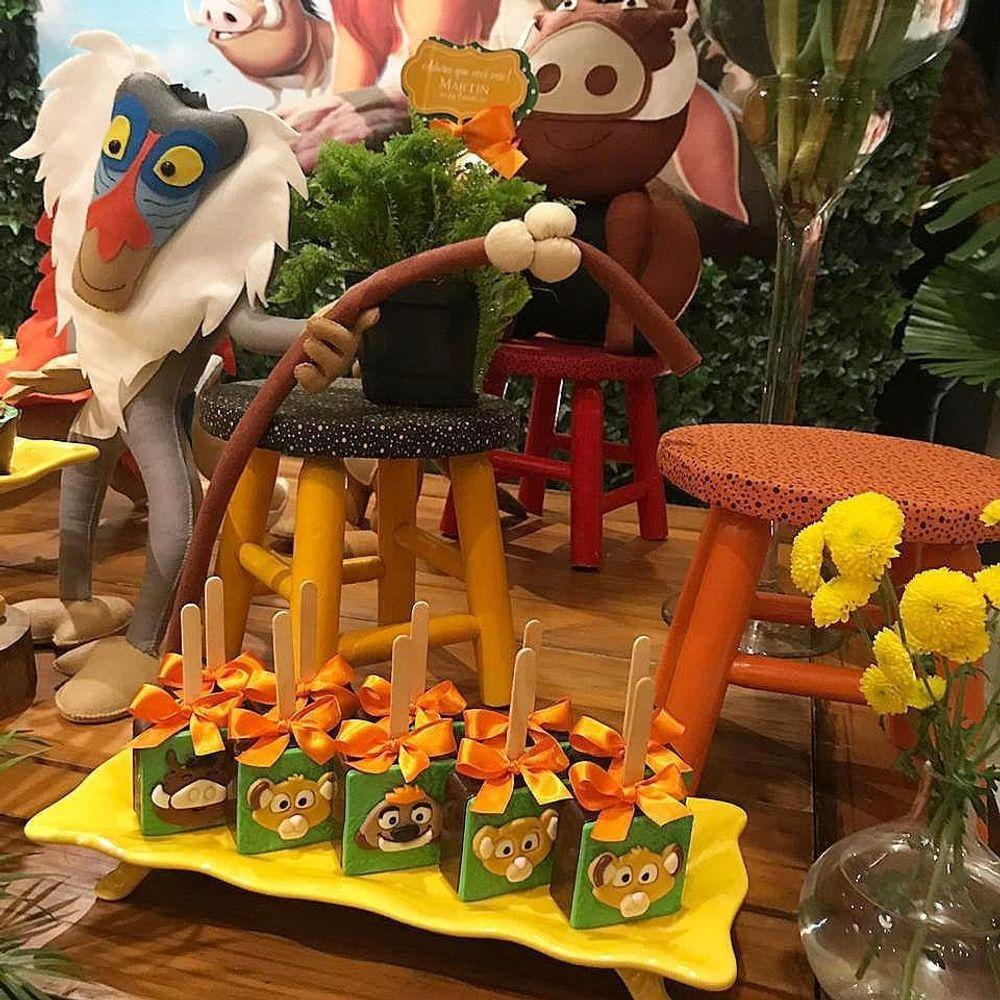 Cortador Kit Rei Leão 4 Modelos Modulares Tamanho 5Cm - 6