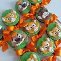 Cortador Kit Rei Leão 4 Modelos Modulares Tamanho 5Cm