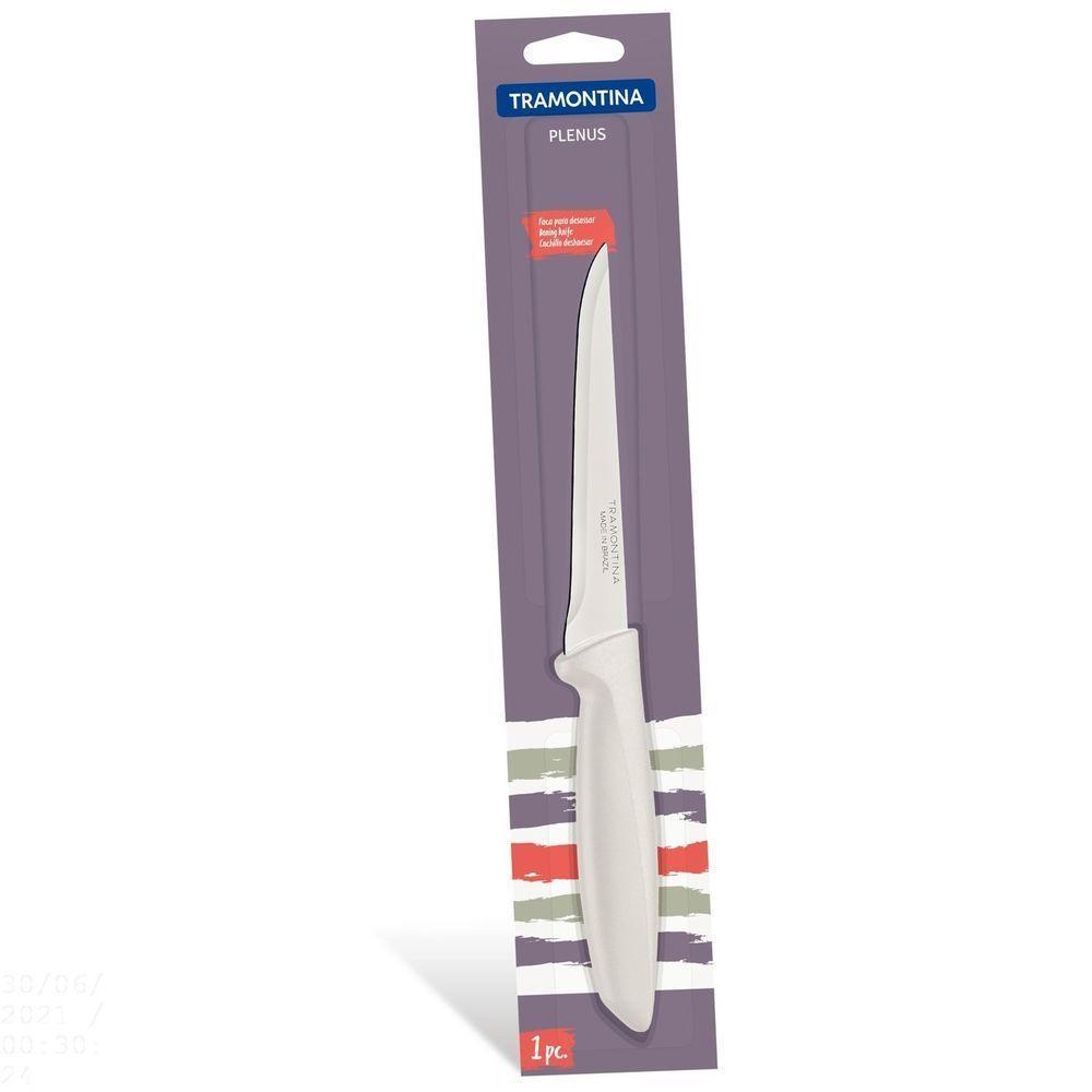 Faca Para Desossar Plenus Com Lâmina Em Aço Inox E Cabo De Polipropileno Off White 5" - 5