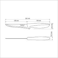 Faca Para Desossar Plenus Com Lâmina Em Aço Inox E Cabo De Polipropileno Off White 5"