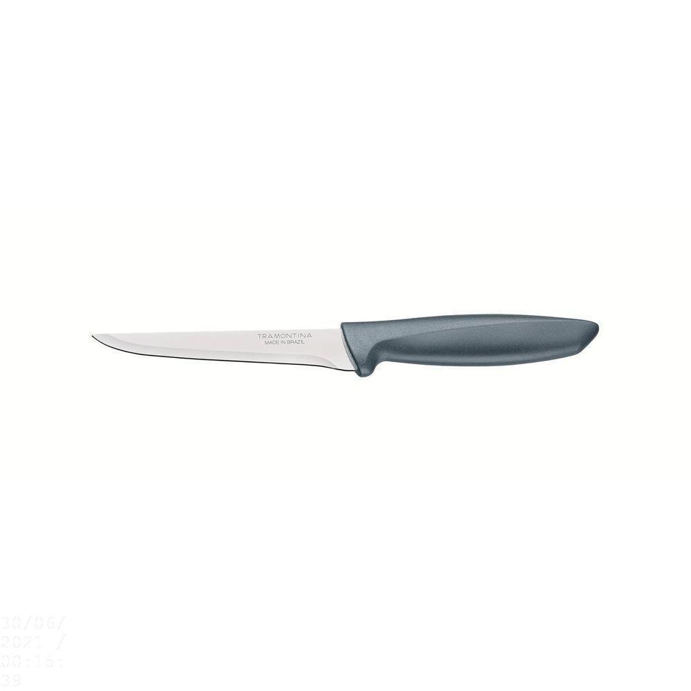 Faca Para Desossar Plenus Com Lâmina Em Aço Inox E Cabo De Polipropileno Cinza 5" - 1