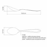 Kit - 48 Colheres De Sobremesa Luxo Laguna Em Aço Inox Csitop - Tramontina - 5