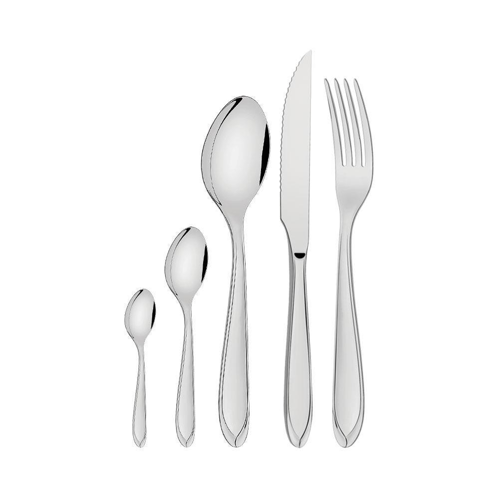 Faqueiro Laguna Com 120 Peças Luxo Totalmente Em Aço Inox Itop - Tramontina - 1