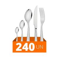 Faqueiro Laguna Com 240 Peças Luxo Totalmente Em Aço Inox Itop - Tramontina - 2