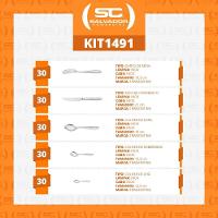 Faqueiro Laguna Com 150 Peças Luxo Totalmente Em Aço Inox Itop - Tramontina - 3