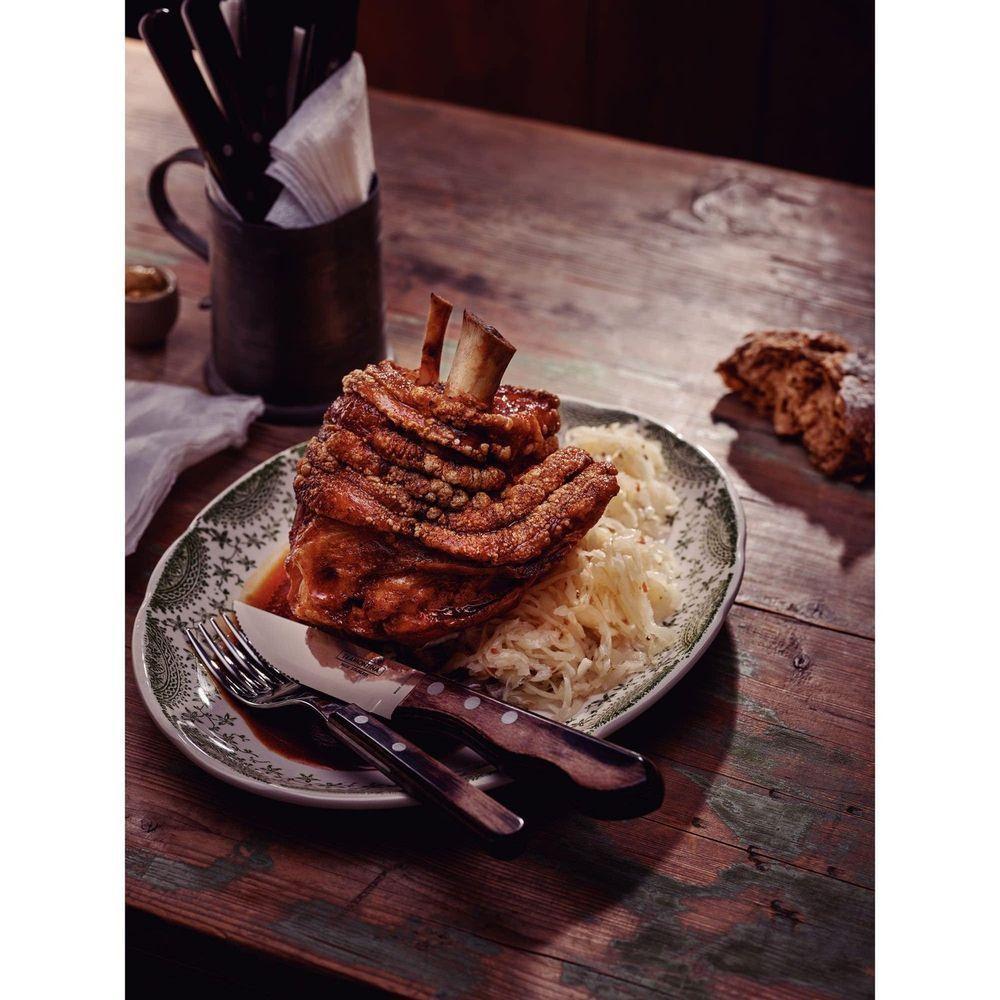 Garfo Jumbo Tramontina Com Lâmina Em Aço Inox E Cabo Em Madeira Polywood Castanho Tramontina - 7