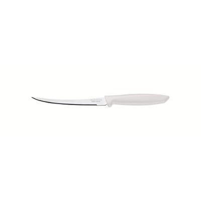 Faca Para Tomate Plenus Com Lâmina Em Aço Inox E Cabo De Polipropileno Off White 5"