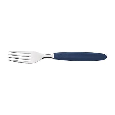 Garfo De Mesa Tramontina Ipanema Com Lâmina Em Aço Inox E Cabo De Polipropileno Azul Tramontina
