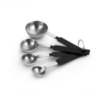 Conjunto De Colheres Medidoras Em Inox Ônix 4 Peças - Mimo - 1