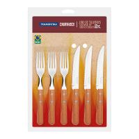 Jogo Kit Churrasco Tramontina 12 Peças Pampa Dynamic Madeira