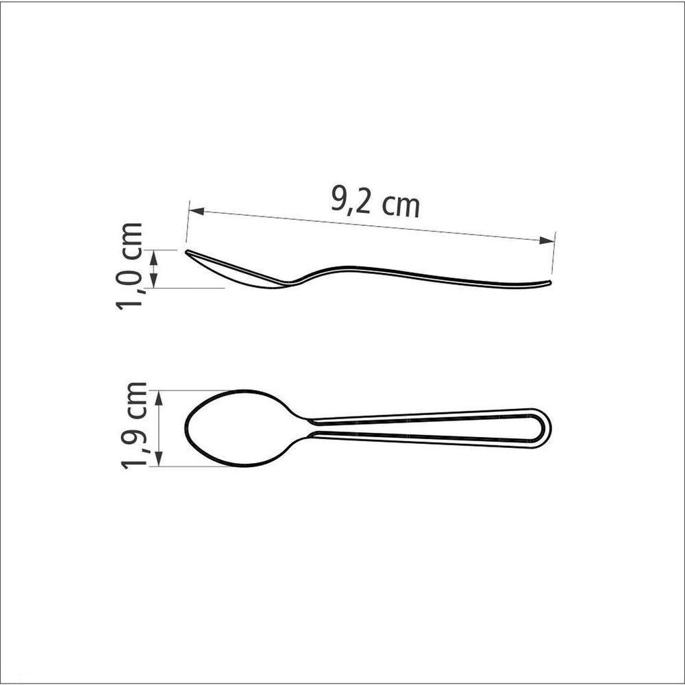 Colher Para Café Em Aço Inox Tramontina Búzios Tramontina - 2