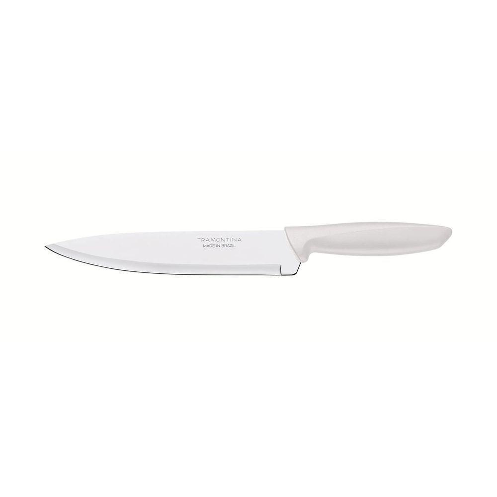 Faca Chef Tramontina Plenus Com Lâmina Em Aço Inox E Cabo De Polipropileno Off White 8" Tramontina - 5