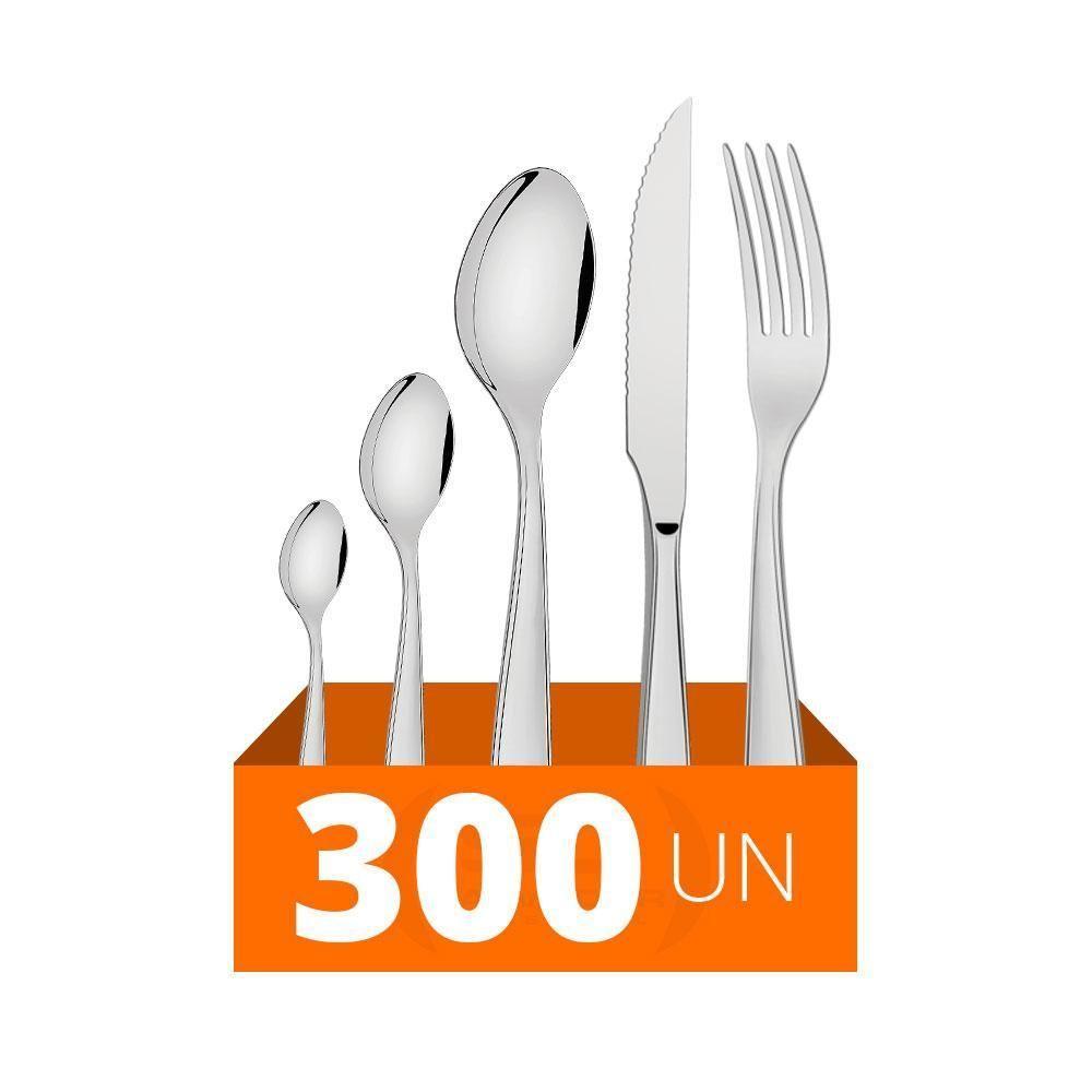 Faqueiro Laguna Com 300 Peças Luxo Totalmente Em Aço Inox Itop - Tramontina - 1