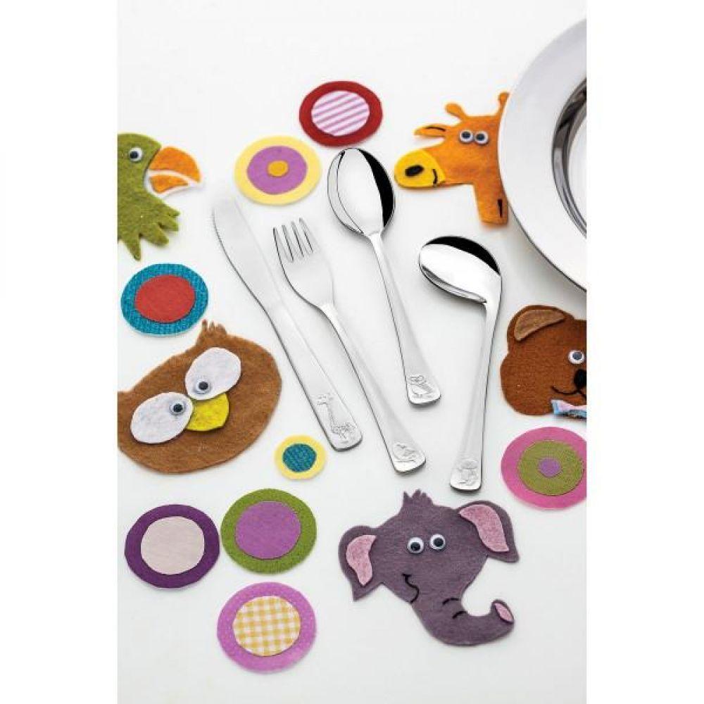 Jogo de Talheres Infantil Tramontina Baby em Aço Inox - 3