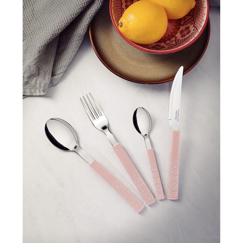 Faqueiro Tramontina Bliss Com Lâminas Em Aço Inox E Cabos De Polipropileno Linho 16 Peças Tramontina - 2