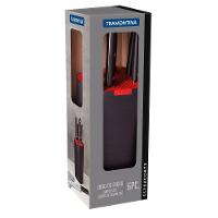 Jogo De Facas Ultracorte Com Lâminas Em Aço Inox E Cabos De Polipropileno Preto 6 Peças