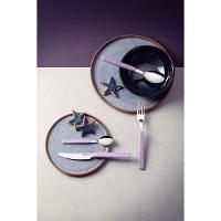 Faqueiro Bliss Com Lâminas Em Aço Inox E Cabos De Polipropileno Lavanda 16 Peças